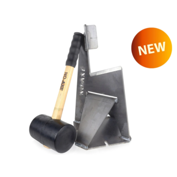 NO-AXE log splitter + hammer product photo
