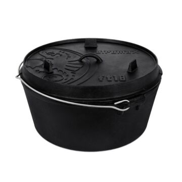 Petromax K4 Bread Mold with Lid Black