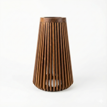 ZOLUNA solar floor lamp Lon XL teak
