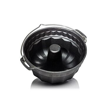 Petromax Cast Iron Turban Mold with Pie Mold Lid