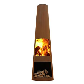 Gardenmaxx Rengo Corten Terrace Fireplace