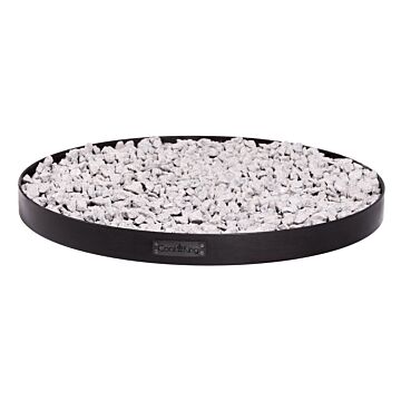 CookKing bottom plate for fire bowl product photo with pebbles
