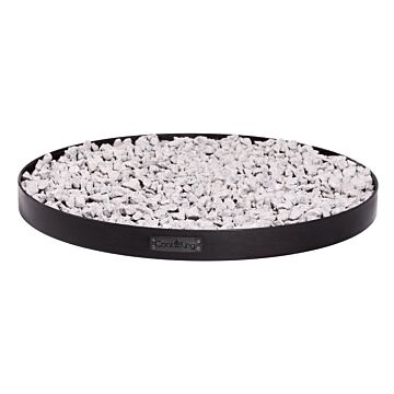 CookKing bottom plate for fire bowl product photo with pebbles
