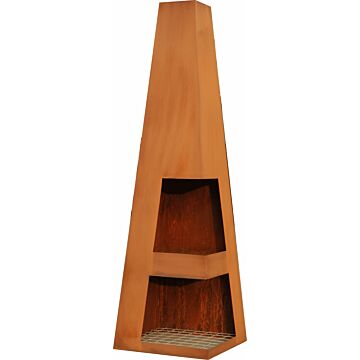 Gardenmaxx Sanga XL Corten Terrace Fireplace