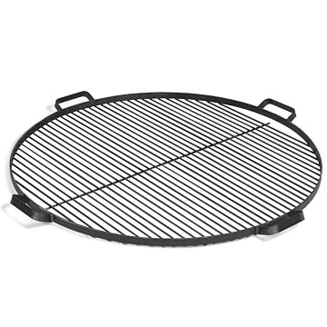 CookKing Black Steel Grill Grid with 4 Handles 