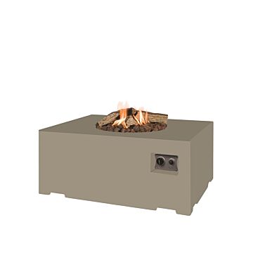 Cocoon table rechthoek taupe