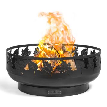 CookKing fire bowl Toronto product photo with fire
