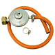 Barbecook gas pressure regulator + hose 30mb