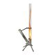 Green Flame Lounge Pellet Fireplace stainless steel