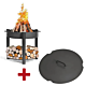 CookKing fire bowl Montana High Ø70 cm + Lid