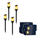 Package deal ZOLUNA 4x solar spike light Anky