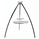 CookKing Tripod 200 cm with Double Stainless Steel Grill Grid