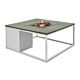 Cosi fires Cosiloft firepit table White/Green