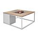 Cosi fires Cosiloft fire pit table white/teak