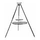 CookKing Tripod 180 cm With Double Steel Grill Grid