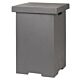 Side table for Cocoon Table taupe