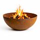 MOODZ Domde fire pit, rusted
