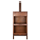 Esschert Terrace Fireplace + Wood Storage Rust XL