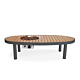 Happy Cocooning fire pit table Riviera 140 smokey anthracite