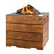 Happy Cocooning fire table square black