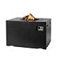 Happy Cocooning firepit rectangular Lounge & Dining black