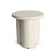 Happy Cocooning side table Rib oyster beige