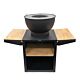 HEAT Kjok outdoor kitchen with baking tray and grill grate and unfolded side boards product photo
