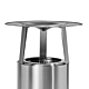 HerQs heat deflector for fire pit Cozy