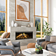 Kalfire E-one 130F Electric Atmosphere Fireplace Atmosphere image
