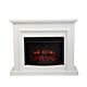 Livin' flame Wengen fireplace surround