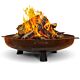 MOODZ Fire bowl Feet & Handle CortenSteel
