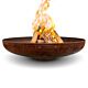 MOODZ fire bowl corten steel 80