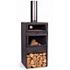 Cook king Vento garden fireplace with oven + glass doors product photo
