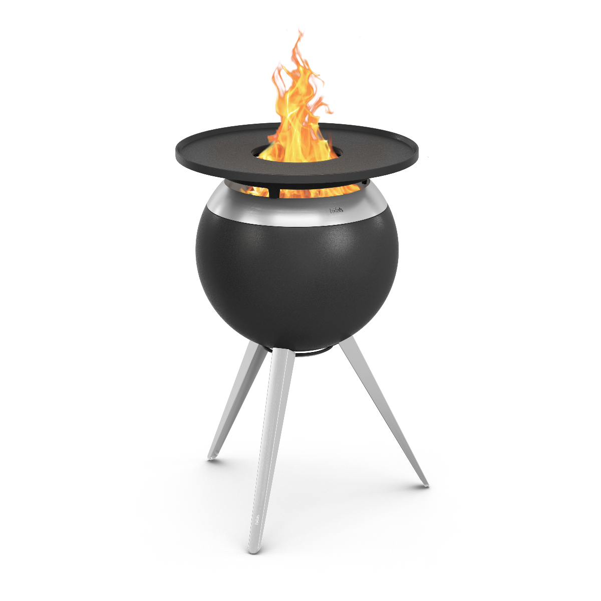 Höfats MOON 45 Smokeless Fire Pit with Plancha