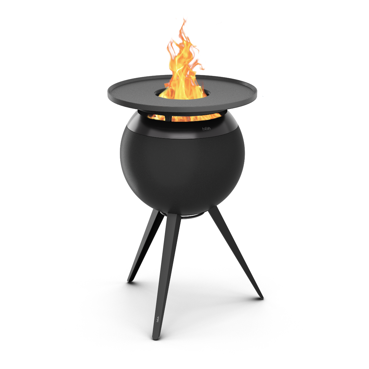 Höfats MOON 45 Smokeless Fire Pit with Plancha