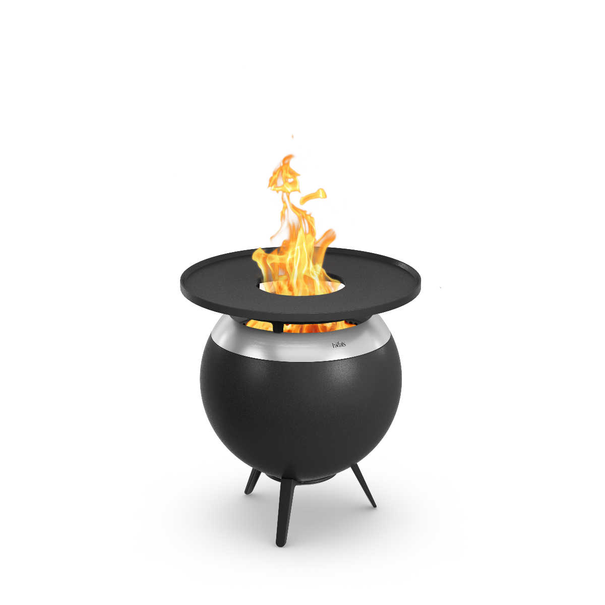 Höfats MOON 45 Smokeless Fire Pit with Plancha