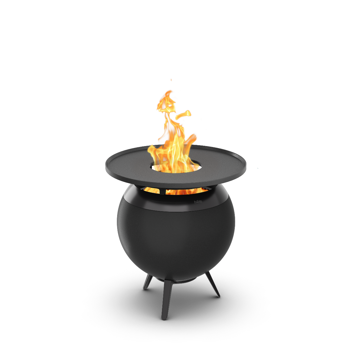 Höfats MOON 45 Smokeless Fire Pit with Plancha