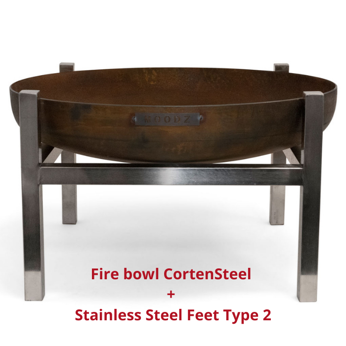 MOODZ Stainless Steel Feet Type 2 Ø80