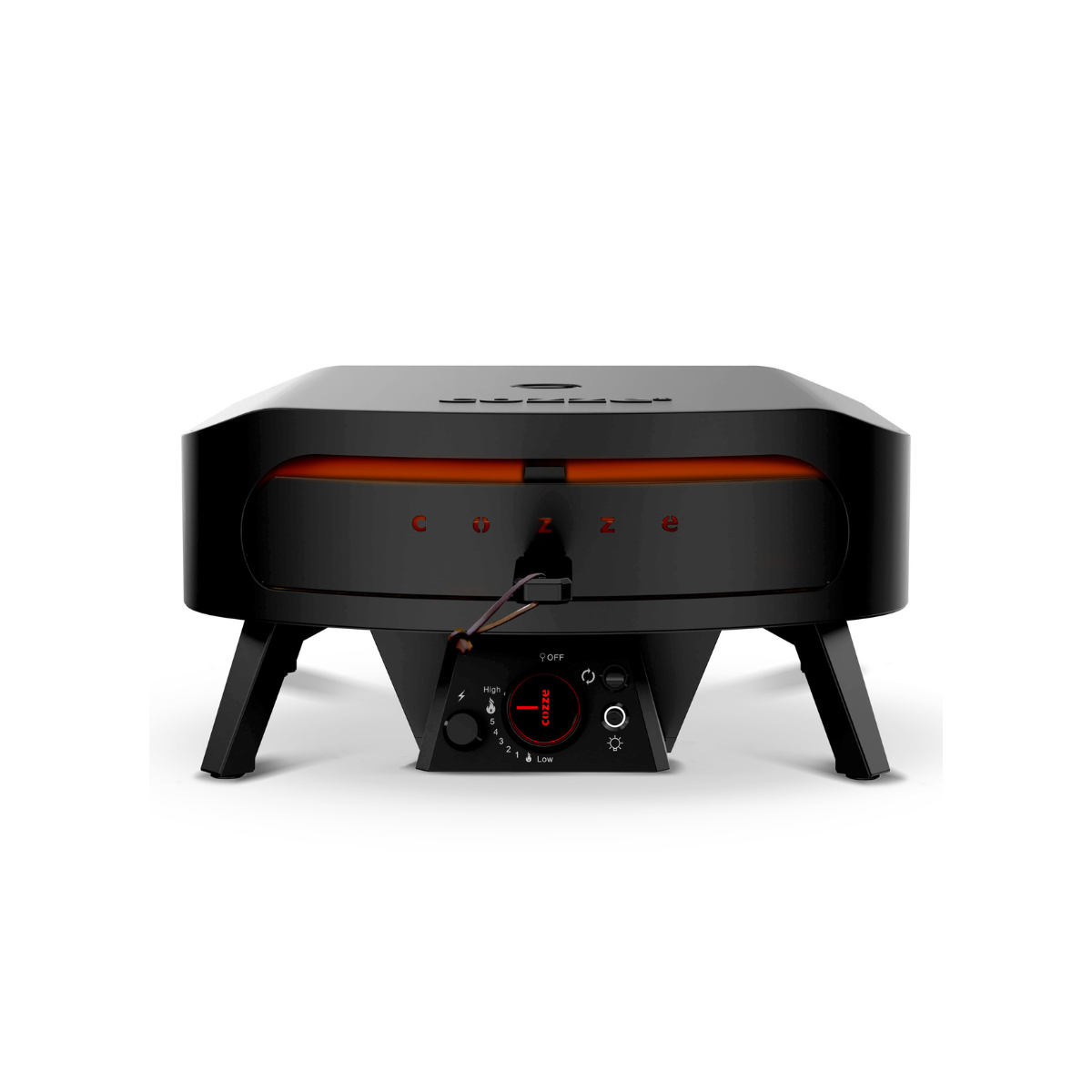 Cozze Classic ROTATE Black 17" gas pizza oven