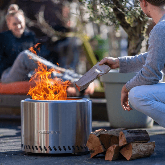 RedFire Volcano Pellet Fire Pit XL