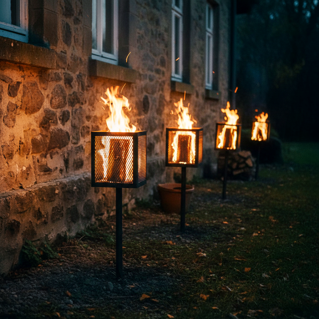 STOOQ Swedish Torch Holder Highlander Square