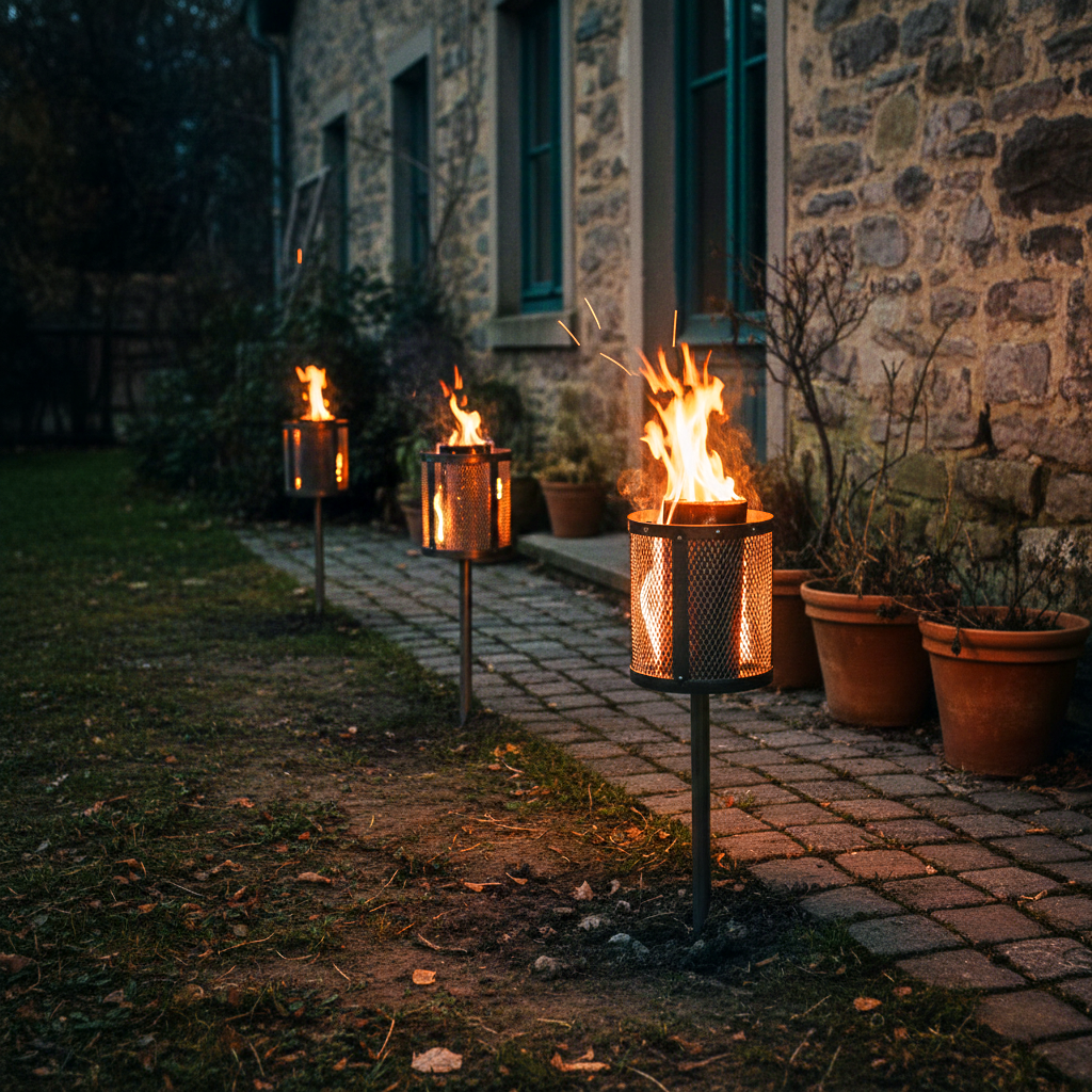 STOOQ Swedish Torch Holder Highlandr Round 