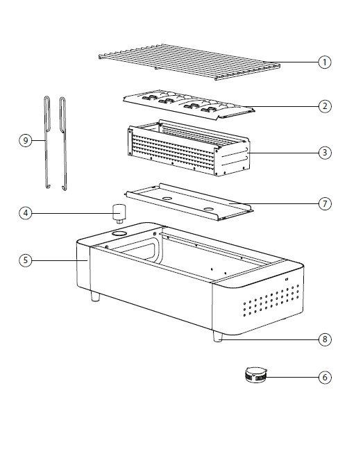 Barbecook Carlo charcoal barbecue