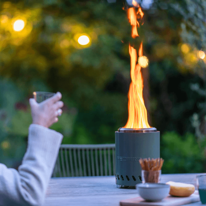 RedFire Volcano Pellet Table Fire Pit S