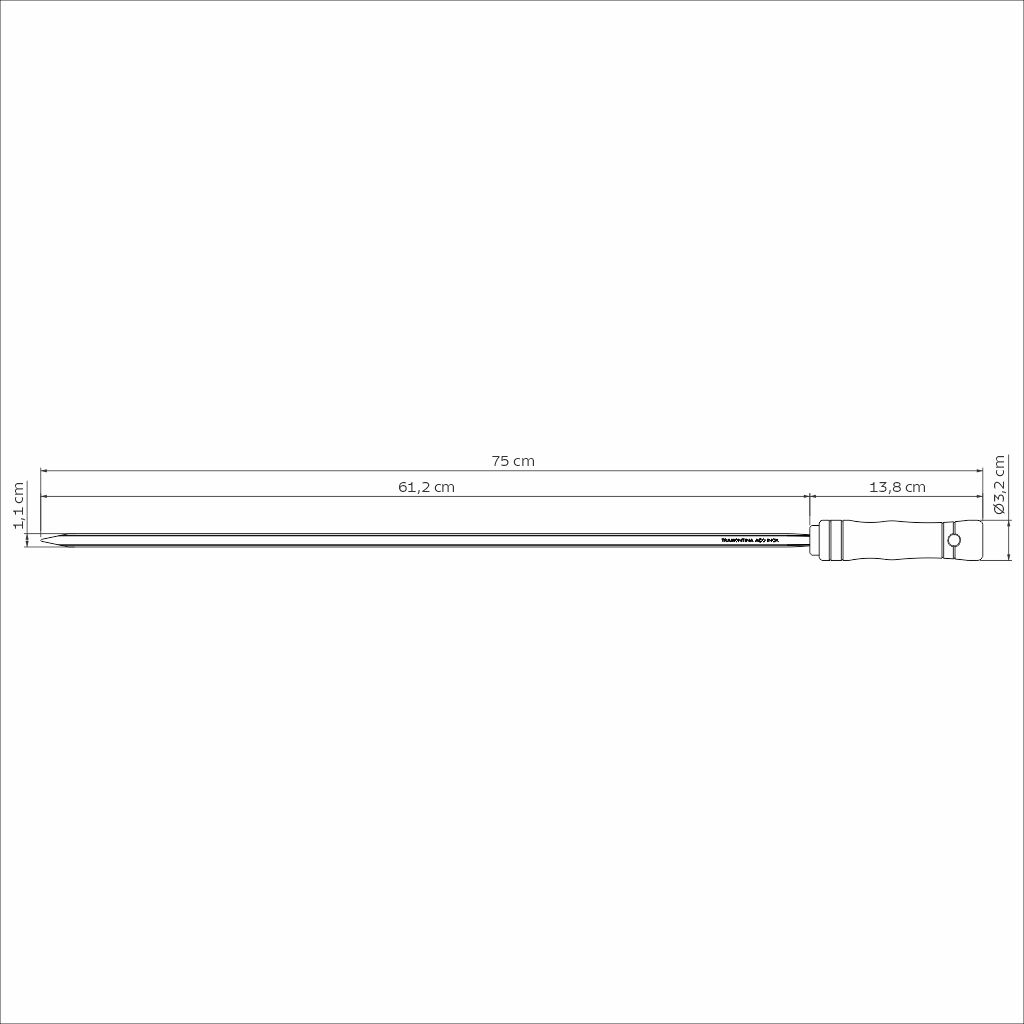 Tramontina Skewers Set of 5 