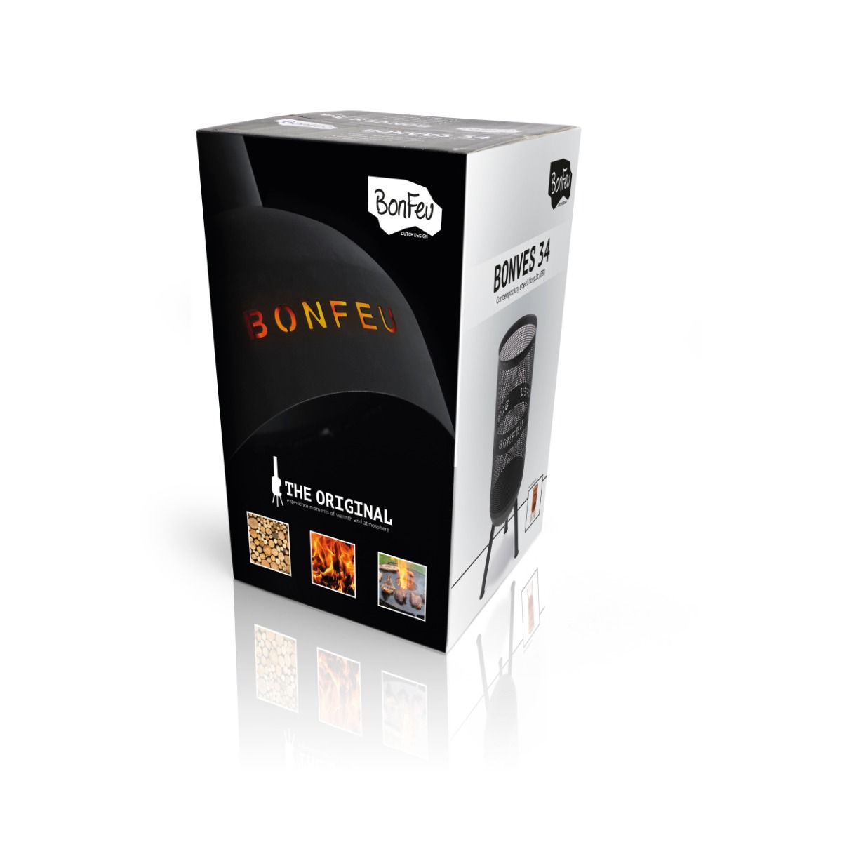 BonFeu BonVes 34 Black Firepit