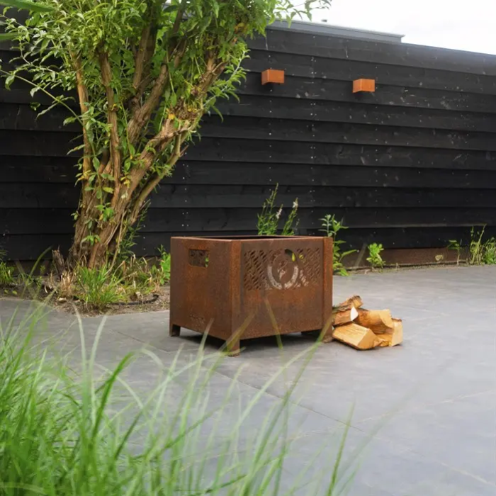 Forno Fire Crate Corten steel