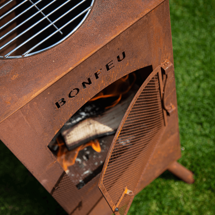 BonFeu BonCarré Corten Fireplace
