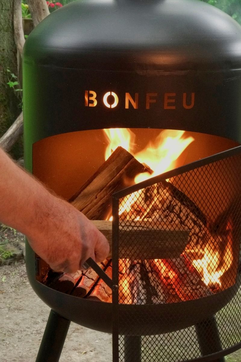 BonFeu BonBono Black Fireplace