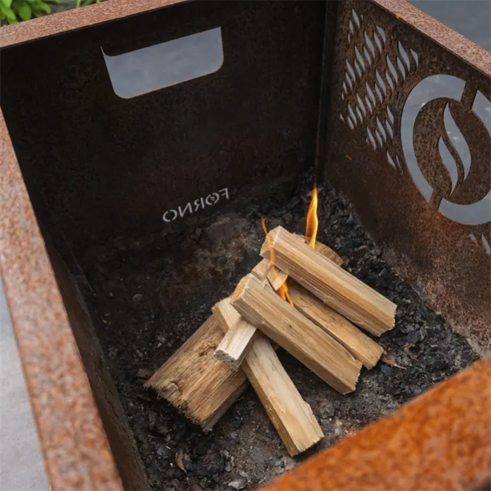 Forno Fire Crate Corten steel